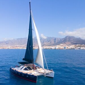 Tenerife, dolphin watching, Catamaran, sunset, glass bottom boat